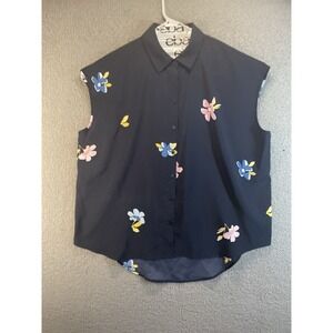 Madison 2X‎ Colorful Woman's Comfort Blouse Curvy Plus Popover Flattering